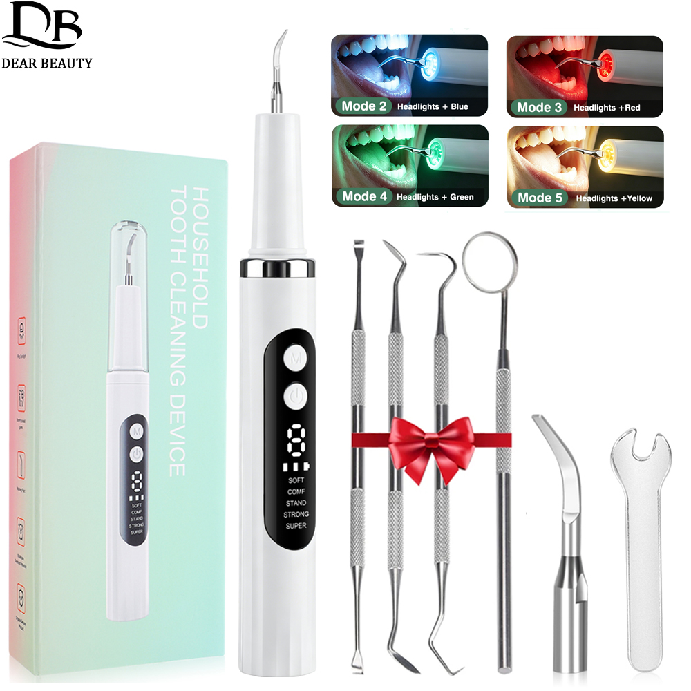 Teeth Whitening Express - Elektrische Tandreiniger Ultrasone Tandheelkundige Scaler Met