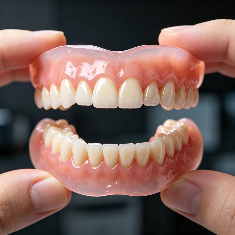 Teeth Whitening Moulds - Volledige set siliconen gebitsprotheses boven &