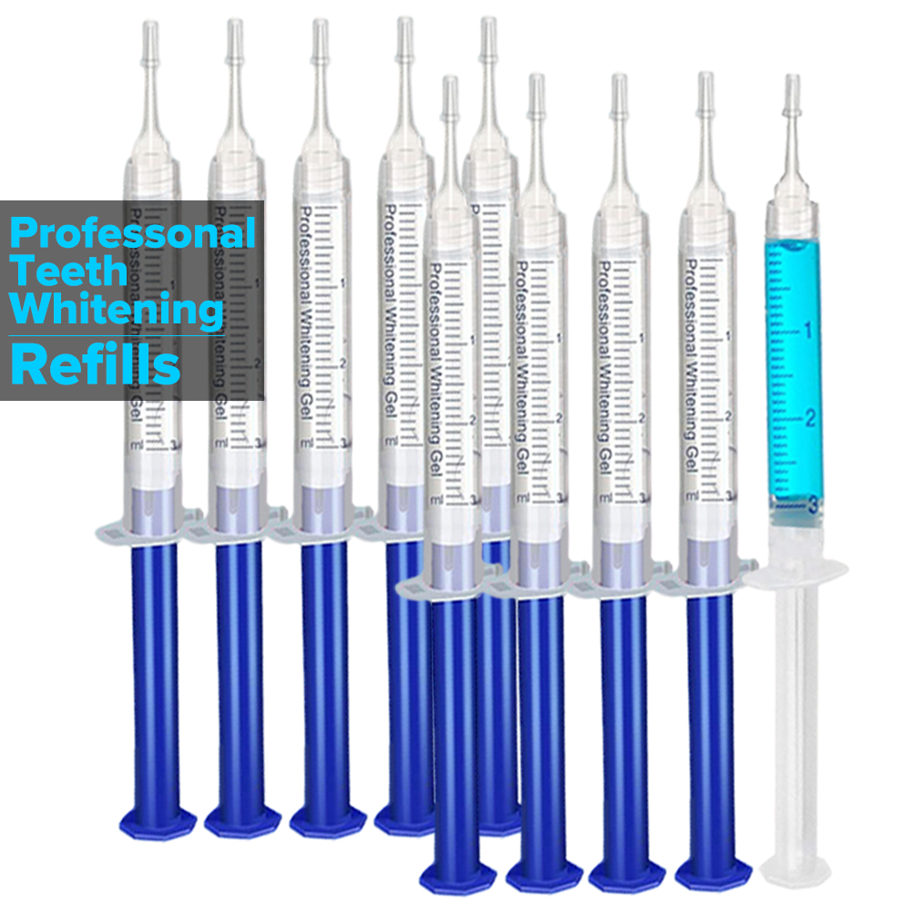 Teeth Whitening Results - Tanden Whitening Gel Refill Spuit Tand