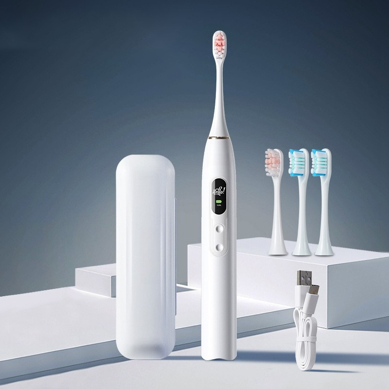 Electric Toothbrush Sonic - 2026 Smart Display Elektrische Tandenborstel, Visuele