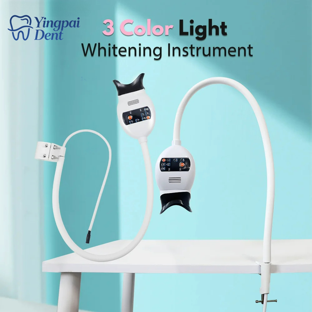 Teeth Whitening Professional - Verstelbare 3 Kleuren LED Tandenbleekversneller Tandheelkundige