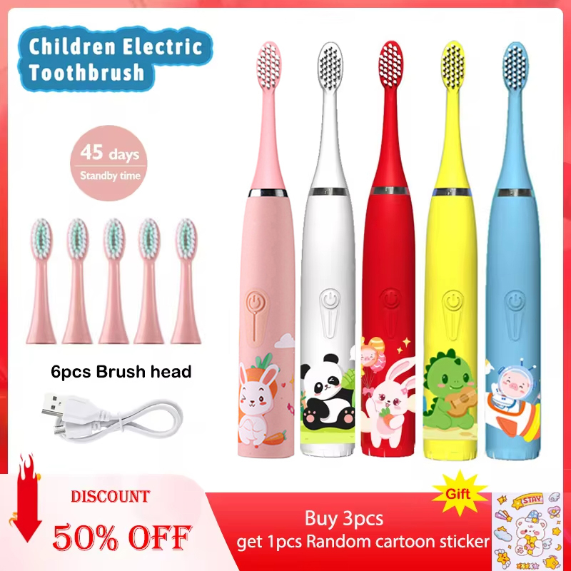 Electric Toothbrush Sonic - Sonische elektrische tandenborstel IPX7 waterdicht met