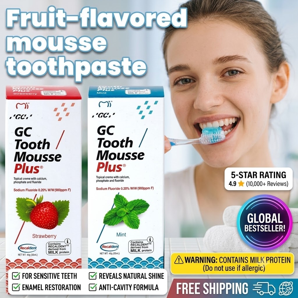 50g GC Fruit Flavour Mousse Ta - Teeth Whitening Results recensie en prijs