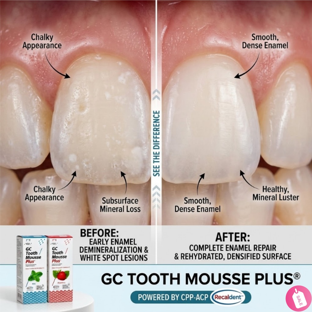 50g GC Fruit Flavour Mousse Ta - Teeth Whitening Results recensie en prijs