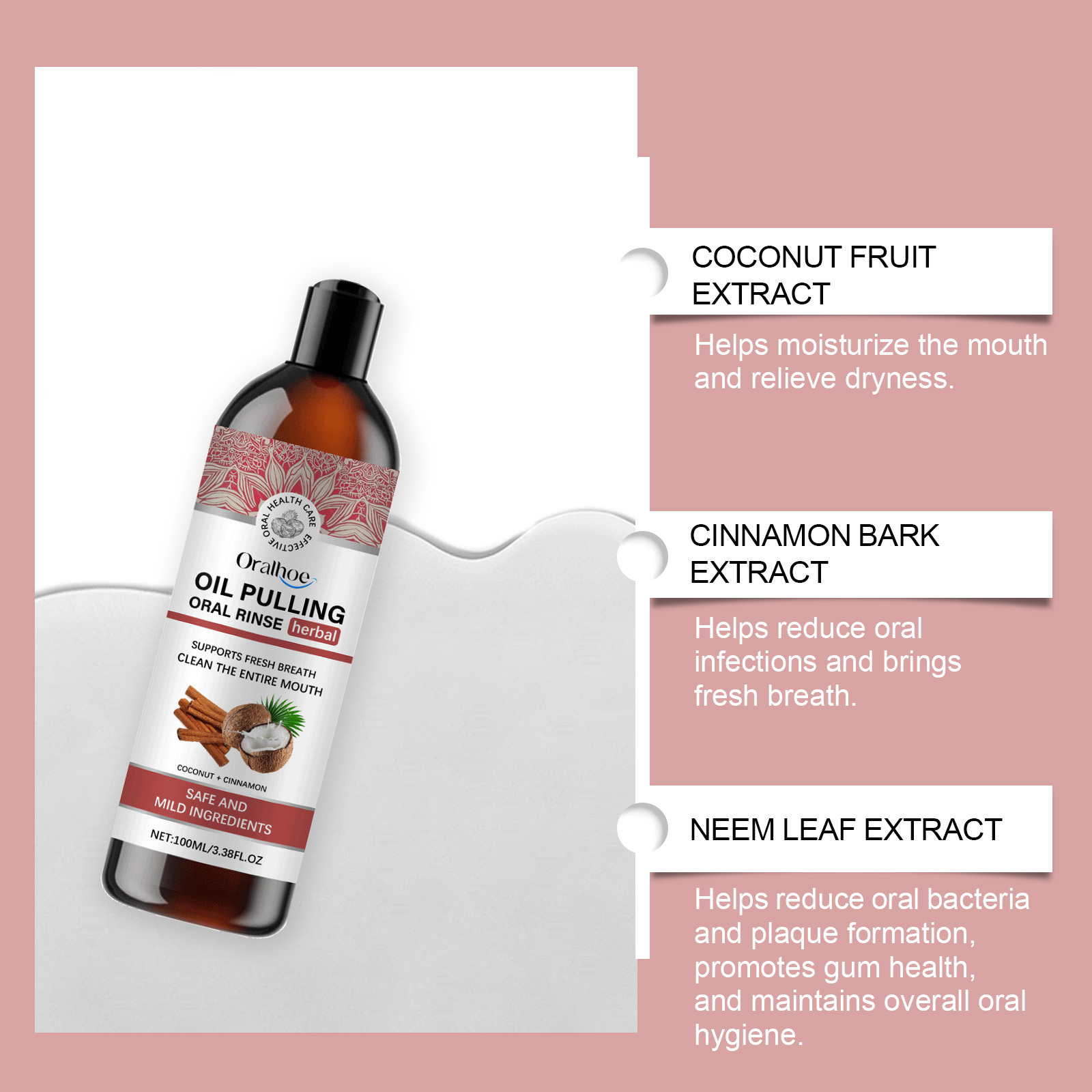 Kokosnoot Trekken Olie Mondwat - Coconut Oil Pull recensie en prijs
