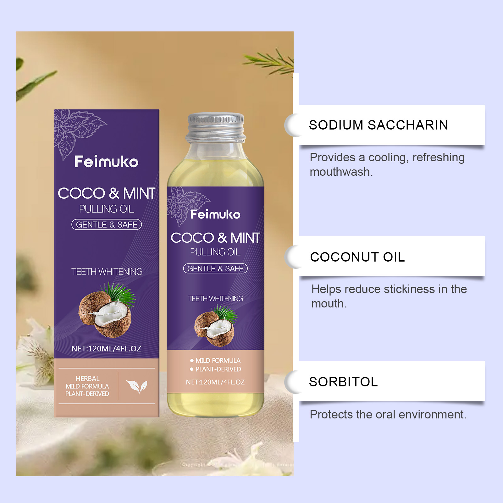 Kokosolie Pepermunt Mondwater  - Coconut Oil Pull recensie en prijs