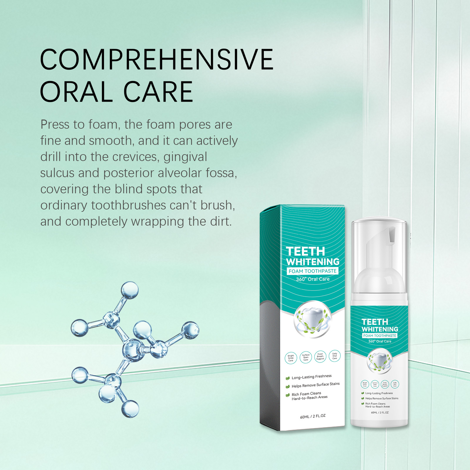 Tandpasta in schuimvorm voor h - Teeth Whitening Mousse recensie en prijs