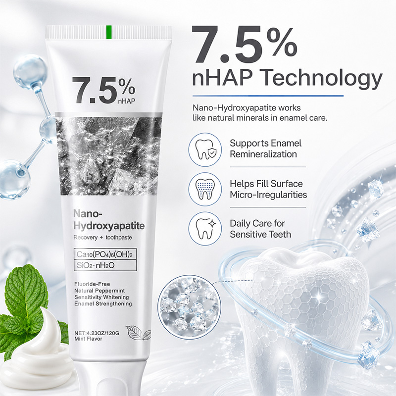 5/6 Stuks 7.5% nHAP Nano Hydro - Remineralizing Toothpaste recensie en prijs