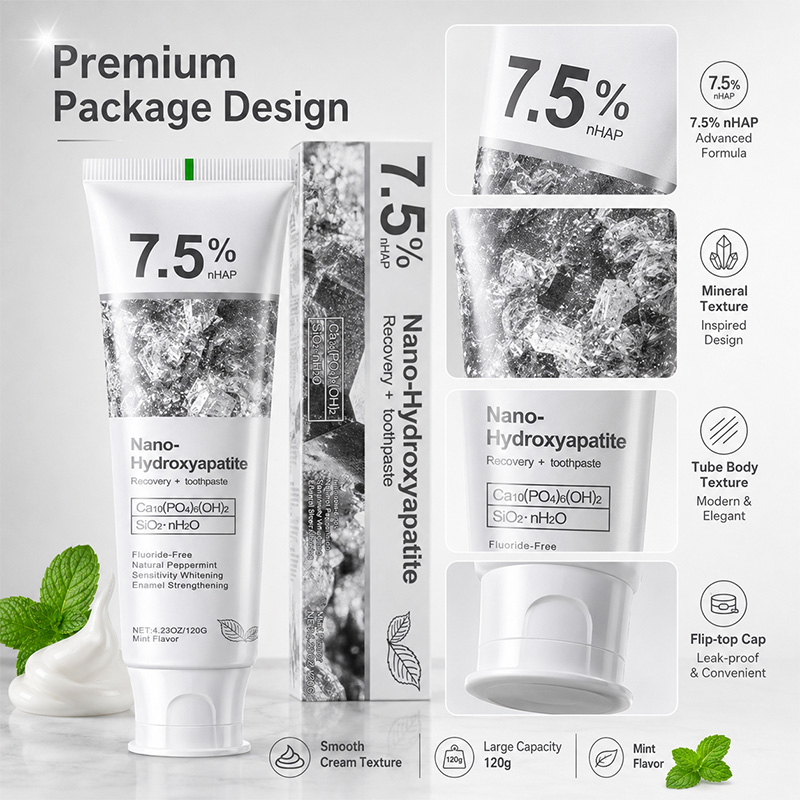 5/6 Stuks 7.5% nHAP Nano Hydro - Remineralizing Toothpaste recensie en prijs