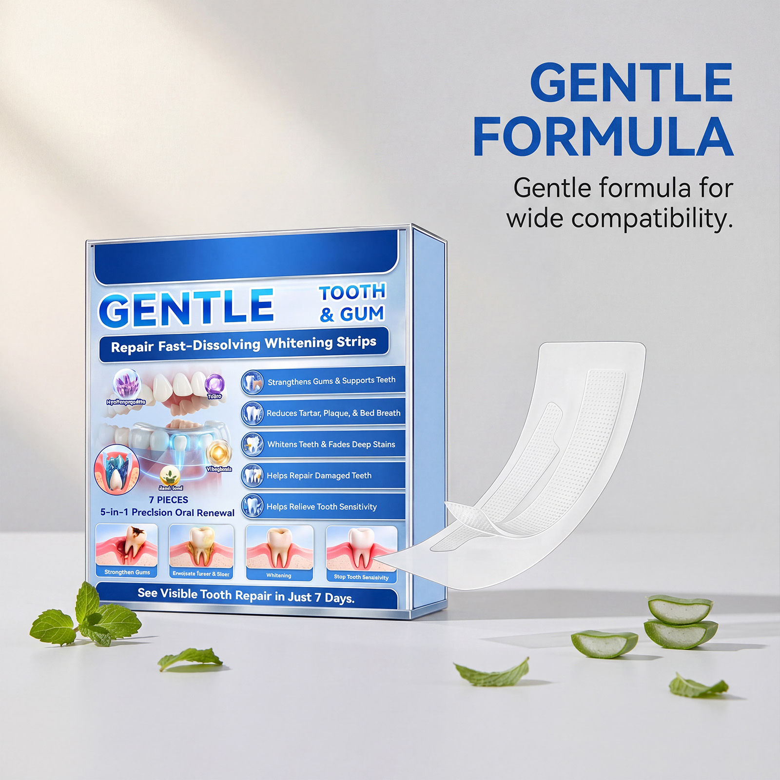 Tandenbleekstrips Snelle Resul - Teeth Whitening Results recensie en prijs