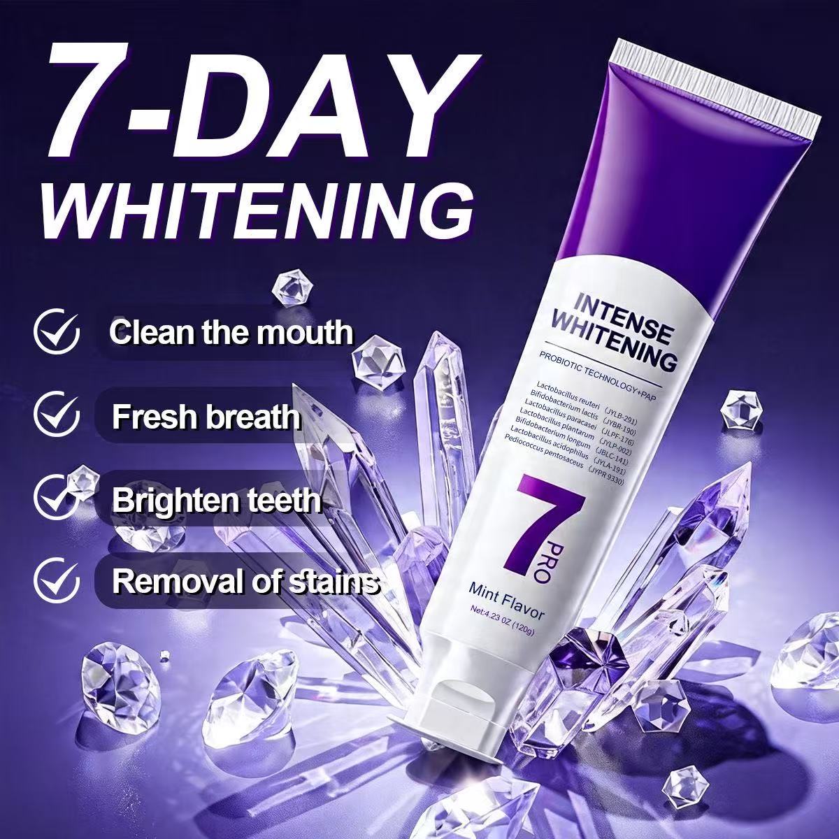 7-Pro Probiotische Whitening T - Remineralizing Toothpaste recensie en prijs