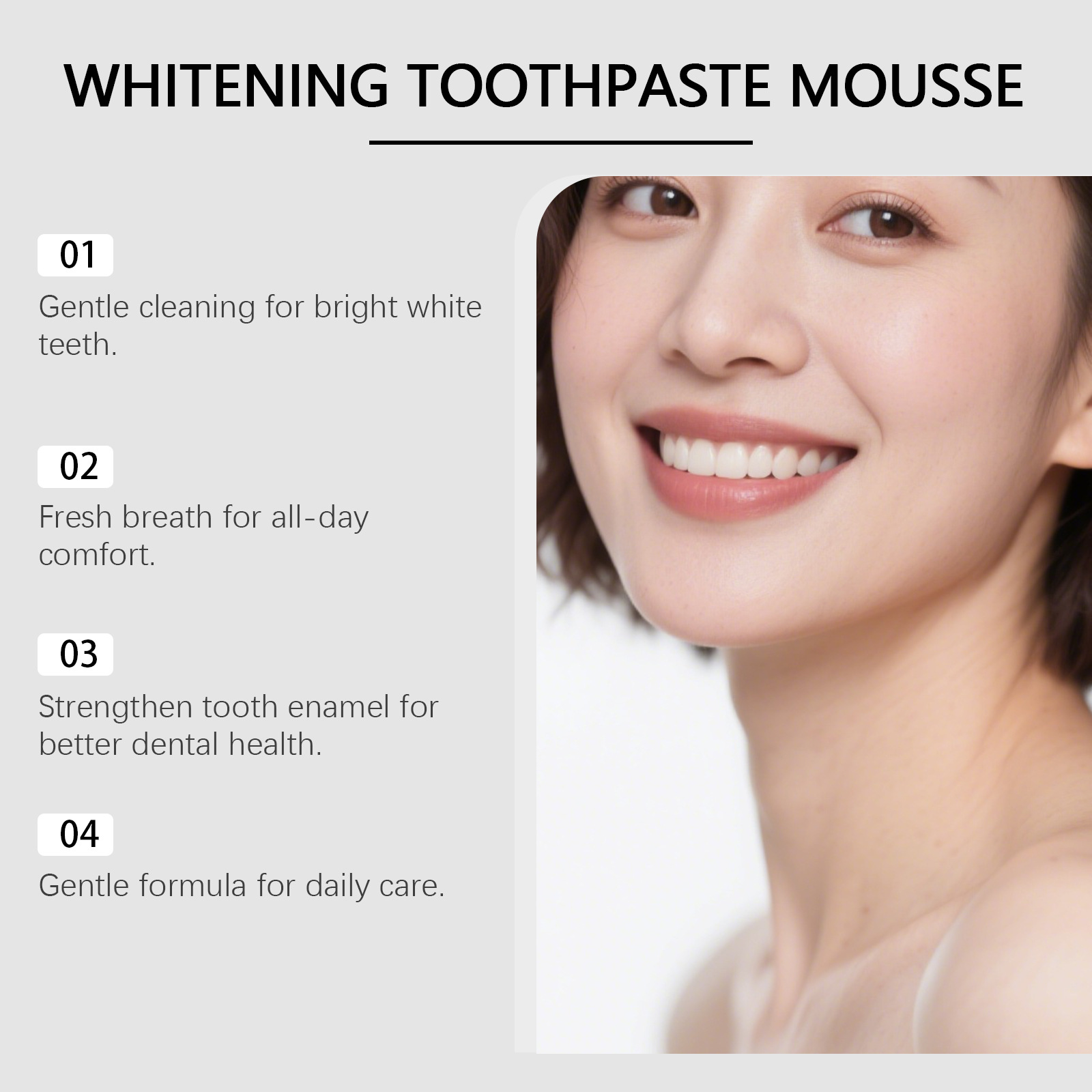 Hydroxyapatiet Bright Whitenin - Teeth Whitening Mousse recensie en prijs