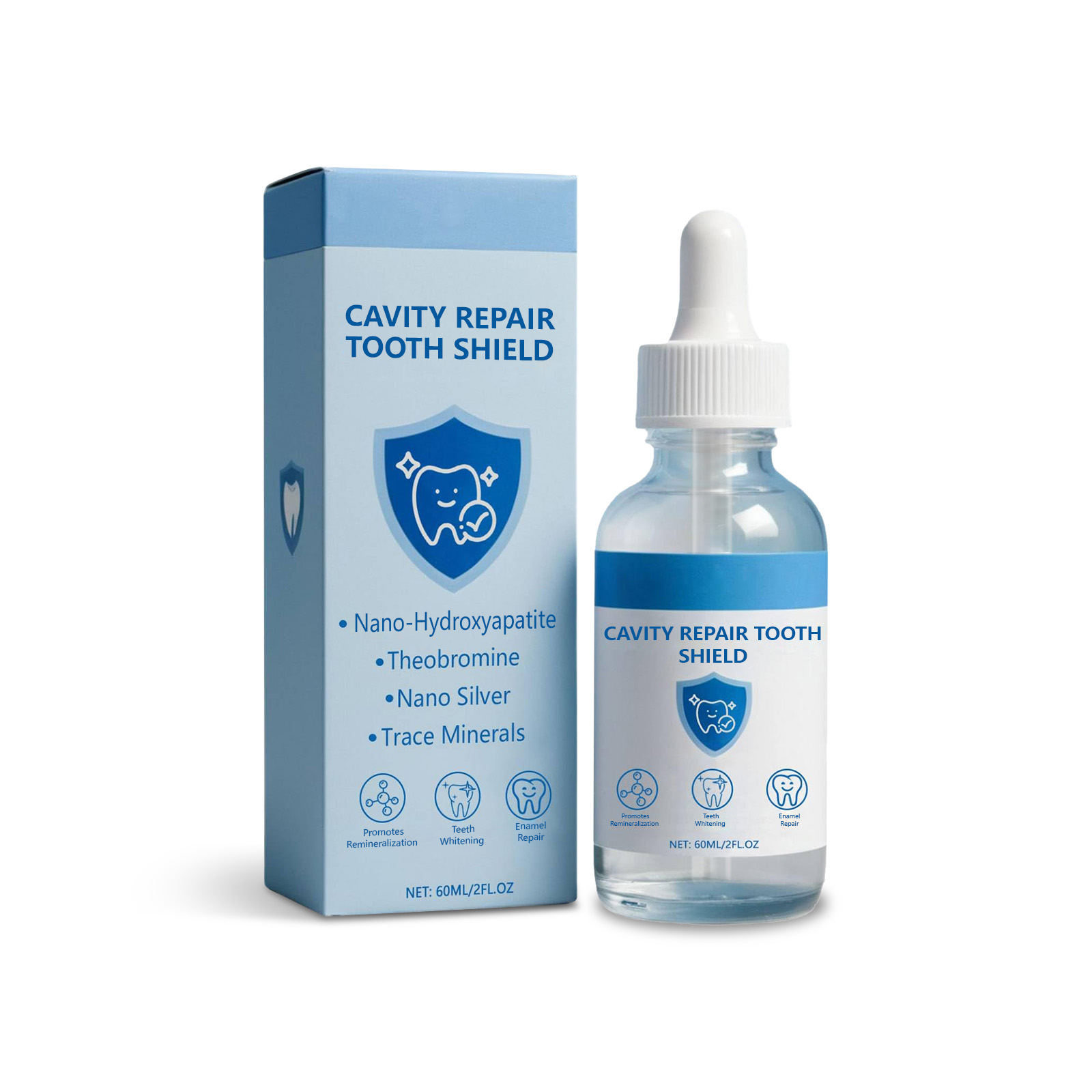 Tandserum voor holtereparatie, - Teeth Whitening Essence recensie en prijs