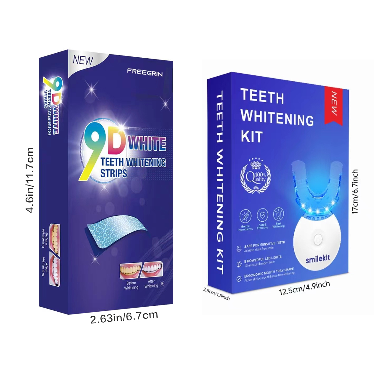 Tandenbleekset - 5X LED-licht  - Teeth Whitening Results recensie en prijs