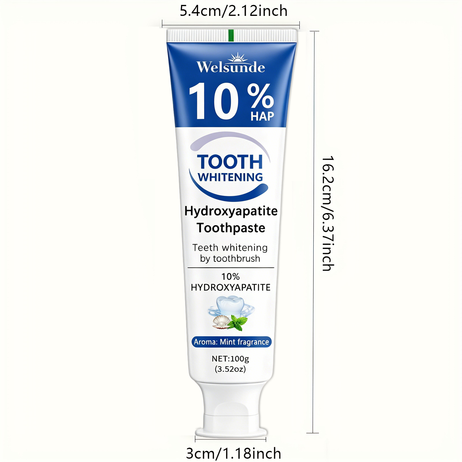 Krachtige tandenblekende tandp - Remineralizing Toothpaste recensie en prijs