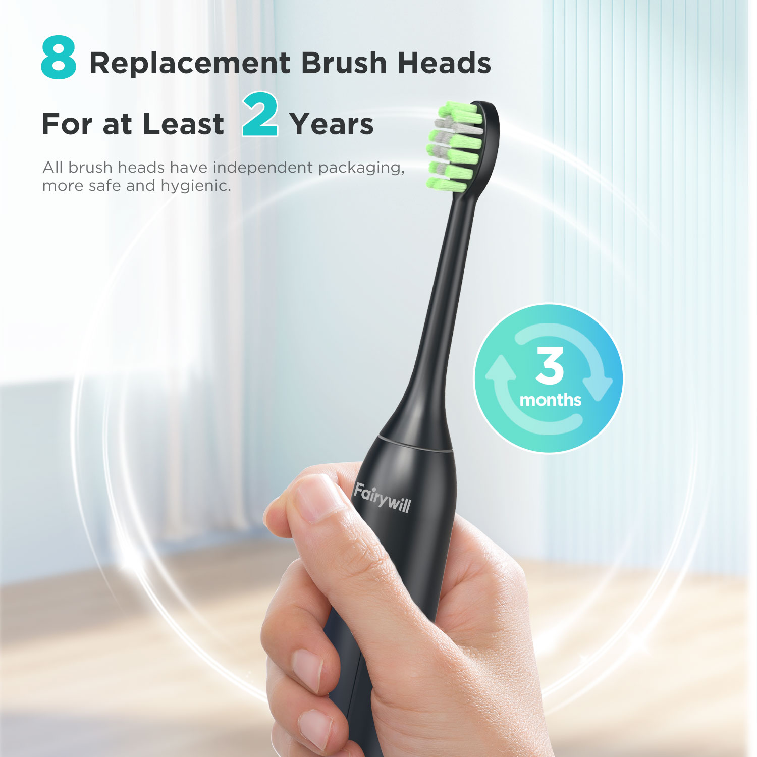 Fairywill elektrische sonische - Electric Toothbrush Sonic recensie en prijs
