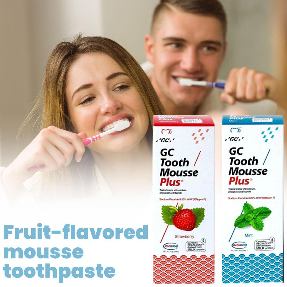 GC Tand Mousse Plus Proteïne V - Remineralizing Toothpaste recensie en prijs