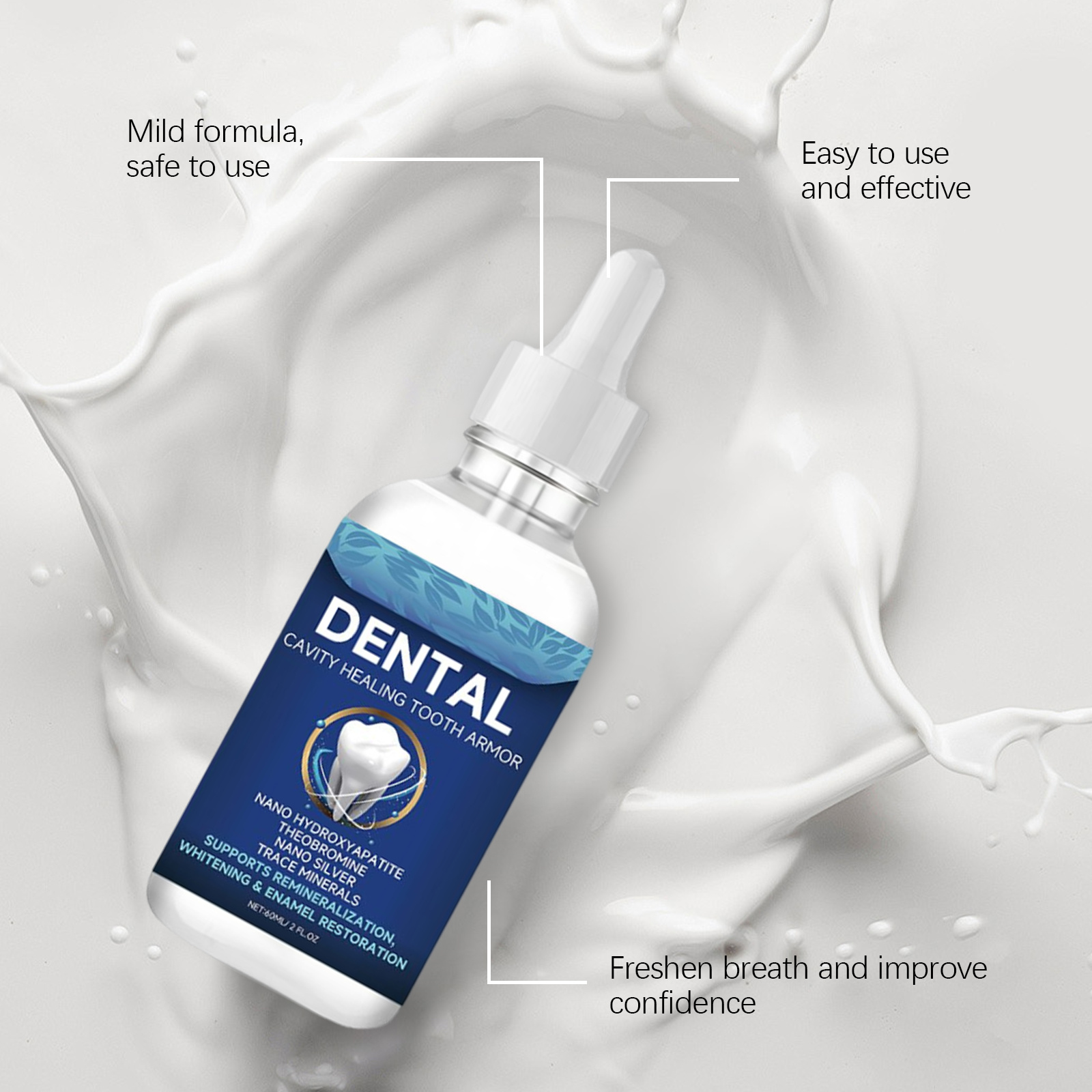 60ml Nano Hydroxyapatiet Tandb - Remineralizing Toothpaste recensie en prijs