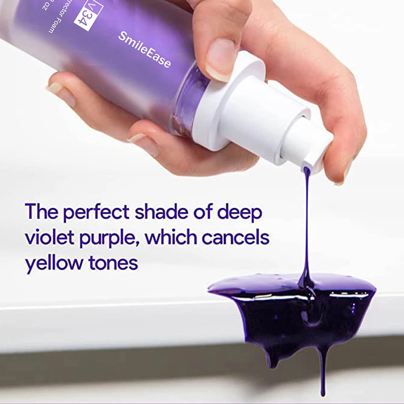 45ml Smilekit Paarse Tandmouss - Teeth Whitening Mousse recensie en prijs