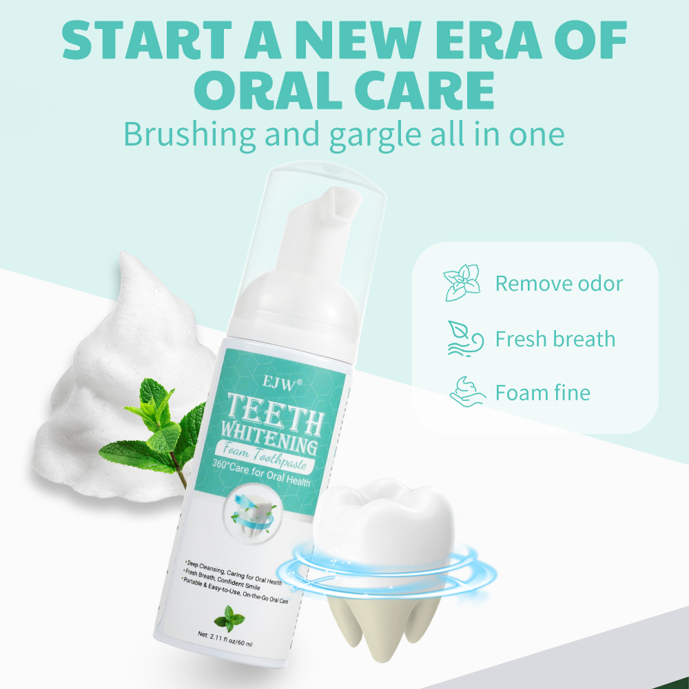 EJW Witte Mousse Tandpasta Tan - Teeth Whitening Mousse recensie en prijs