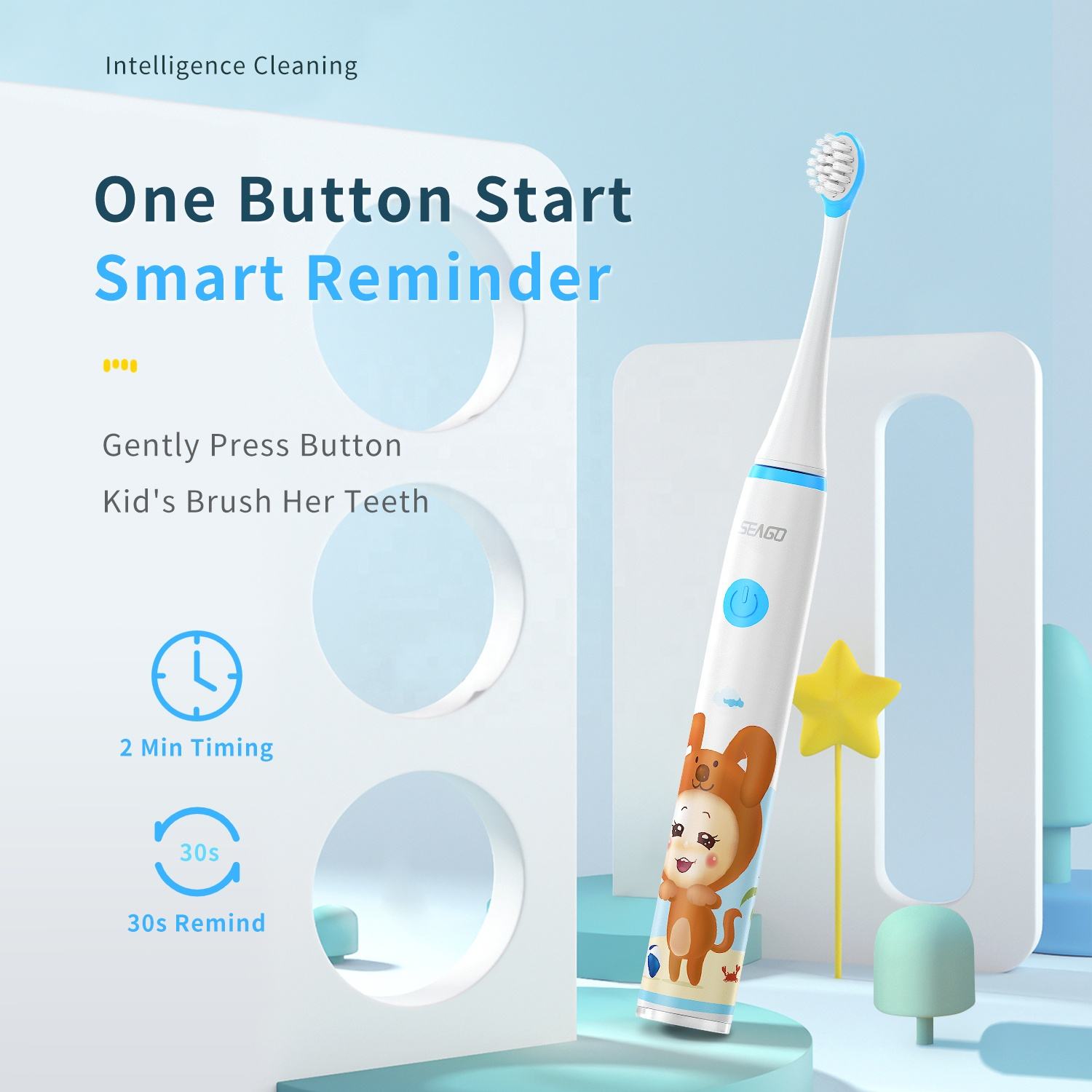 Seago SG-567 Elektrische tande - Electric Toothbrush Sonic recensie en prijs